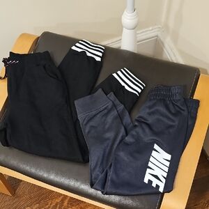 Nike Kids Black and Dark Blue Joggers Set /BUNDLE